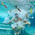thumbnail image 4 of Pyaiiner 4PCS Pool Torpedo Toy Swimming Pool Diving Toys For Kids Sinking Toys Set Underwater Variety Diving for Swimming Training Pool Games Summer Fun, 4 of 6
