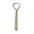 thumbnail image 3 of Geometric Necktie, Surreal Puzzle Shape, Dress Tie, 3.7", Multicolor, by Ambesonne, 3 of 3