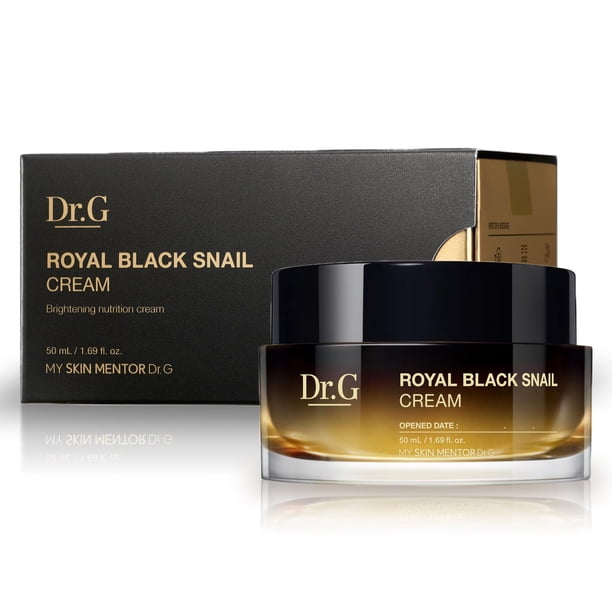 Crema hidratante Dr.G Royal Black Snail Cream de 50 ml con mucina de caracol