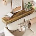 thumbnail image 6 of Tribesigns Farmhouse Entryway Table, 63-Inch Long Wooden Sofa Console Table, 6 of 7