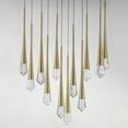 thumbnail image 4 of E24229-122GLD-ET2 Lighting-Pierce - 36W 12 LED Pendant-19 Inches Tall and 24.75 Inches Wide-Gold Finish, 4 of 5