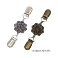 thumbnail image 4 of Decodeary 2 Pièces Fleur Pull Clip Accessoires de Pince Décorative Portable, 4 of 5