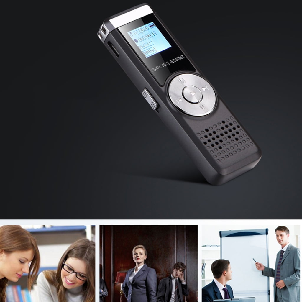 Professional Voice Recorder 32GB Capacity Recording Pen Rechargeable Recording Device for Speeches and Presentations