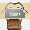 thumbnail image 4 of Single Monitor Bracket Up To 32inches Screen Computer Desk Mount Stand, 4 of 8