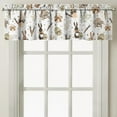 thumbnail image 3 of Easter Kitchen Curtains Valances 3 Piece Set,Spring Bunny Rabbit Eucalyptus Eggs Carrots Rod Pocket Short Kitchen Tier Curtain over Sink Window,Cute Farmhouse Cafe Curtains for Holiday Decor 36 Inch, 3 of 6