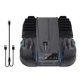 thumbnail image 2 of Adecuado para consola PS5 Slim base refrigeración multifuncional soporte para controlador PS5 con estante almacenamiento discos juegos [GP-521], 2 of 9