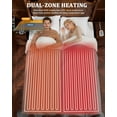 thumbnail image 6 of GARVEE Electric Heated Blanket Queen Size,90"x84" Waffle Weave Fast Heating Blankets,10 Heat Levels & 1-12H Time Settings Auto Off,Gray, 6 of 9