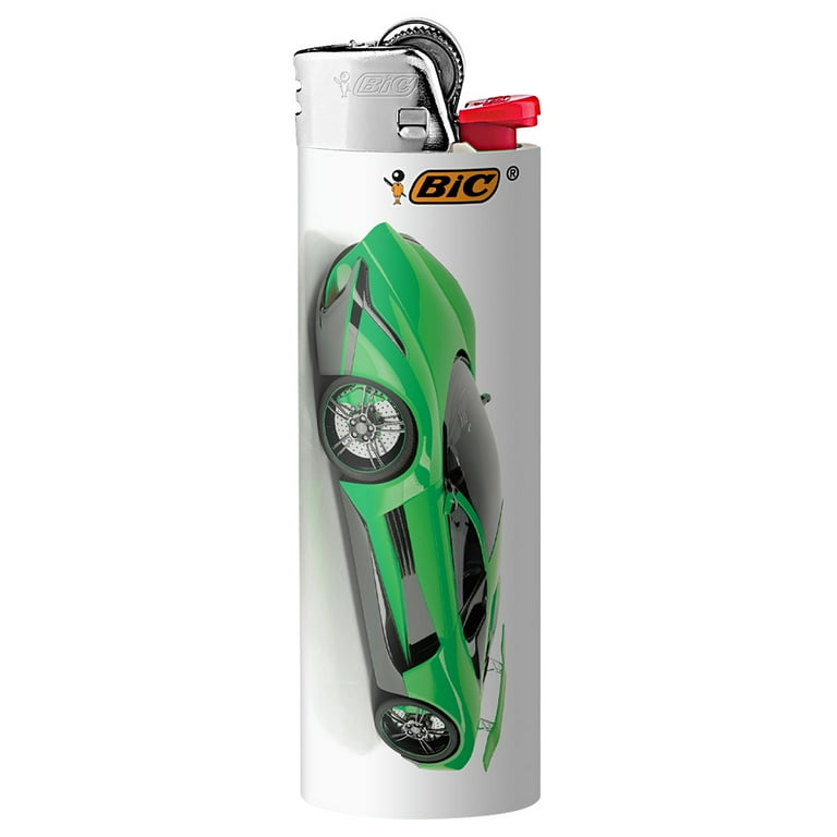 BIC Special Edition Gaming Supercar Lighters, Set of 8 Lighters