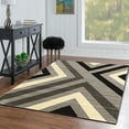 thumbnail image 2 of Claremont X's Black/Grey Rug, Multiple Sizes, 2 of 4