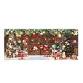 thumbnail image 1 of Bannière Suspendue Festive Extérieure en Tissu pour Porte de Garage 400 cm x 180 cm Polyester Résistant aux Intempéries, 1 of 6