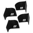 thumbnail image 3 of 4pcs Wall Mounted Self-adhesive Trash Bags Storage Rack Film Wrap Organizer Holder Kitchen Garbage Bag Storage Hook Black, 3 of 9