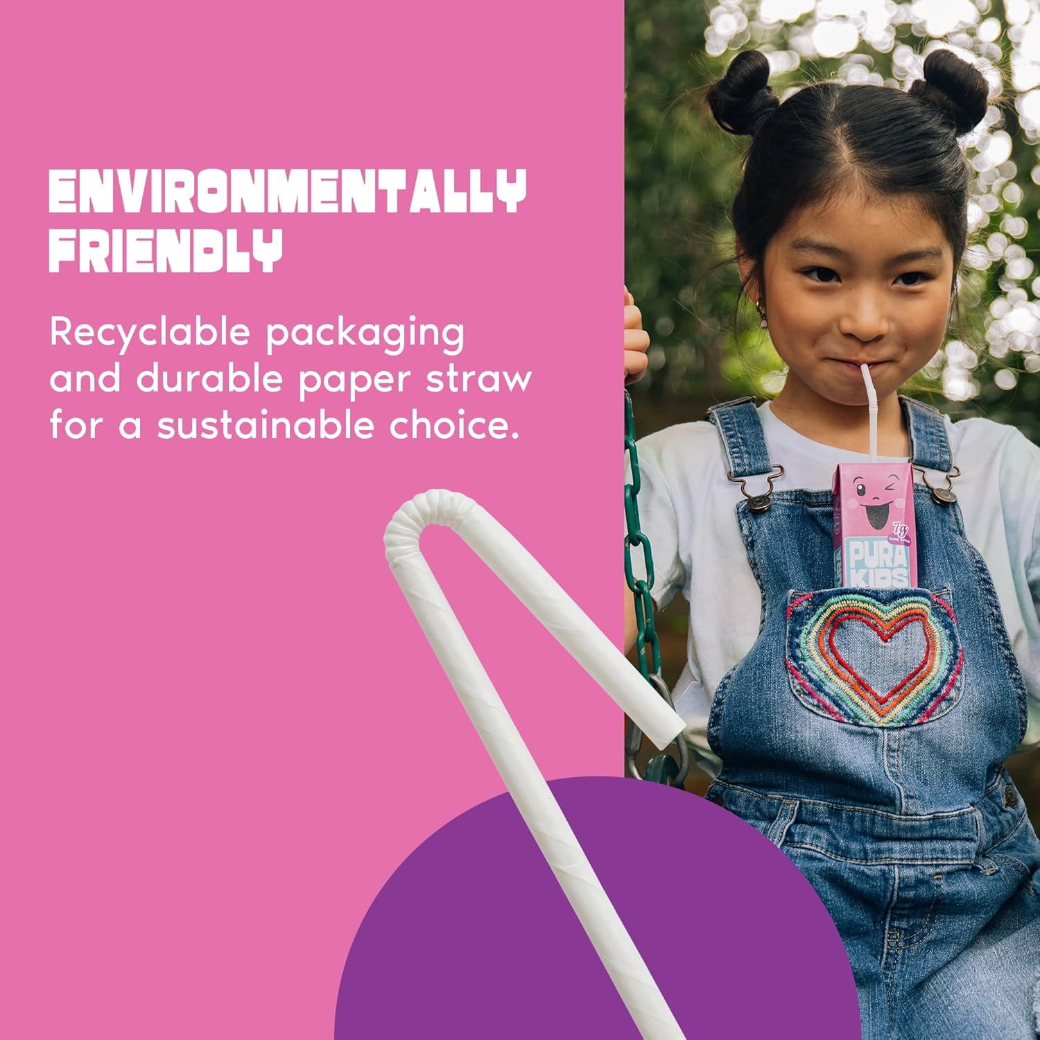 PURA Kids Box | Mixed Berry Fruit Extract Infused Drink for kids | 7g Of Pure Cane Sugar | Non-GMO | Vegan, No Artificial Sweeteners | Lunchbox Beverage with Paper Straw | 6.67 fl oz (200ml) 24-Pack