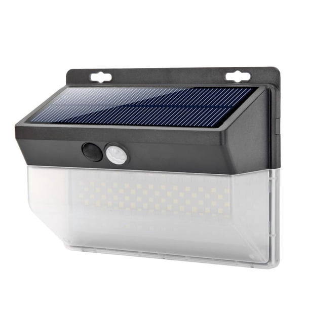 Solar 206LED Sensor de movimiento Luz de pared Exterior Impermeable Jardín Lámpara de calle Hugtrwg Para estrenar
