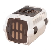 Small Double Door Pet Carrier II, White