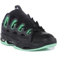 thumbnail image 1 of Osiris D3 2001 Men's Chunky Sole Lace Up Sneakers In Black Size 8, 1 of 6