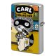 thumbnail image 1 of Carl el coleccionista-theme Copper Metal Lighter Shell, Premium Replacement Refillable Lighter Case with Durable Metal Construction, Compatible with Zippo and Most Standard Lighter Models, 1 of 6
