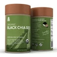 OMG! Organic Meets Good, Black Chia Seeds, 8 Oz