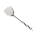 thumbnail image 1 of Nvzi Utensilio de cocina de acero inoxidable, 33 x 9,5 cm, mango ergonómico, minimalismo moderno para la cocina, utensilio de cocina doméstico de uso diario - espátula, 1 unidad, 1 of 5