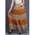 thumbnail image 2 of Bimba Printed SkirtsÂ&nbsp;ForÂ&nbsp;Women Long Length 5 Tier Cotton Skirt Boho Clothing, 2 of 5