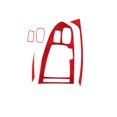thumbnail image 2 of Red Carbon Fiber Central Control Gear Panel Cover Trim for BMW Z4 E89 2009-2016, 2 of 4