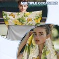 thumbnail image 6 of Kuiaobaty Lemon Butterfly Print Car Seat Towel Cover After Gym Sweat Absorption Towel Car Seat Covers Front Seats with Storage Bag Multi-Purpose Absorbent Microfiber Towels, 6 of 7