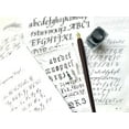 thumbnail image 5 of Calligraphy Pen Set, 22 pieces. Includes 7 Bottle Inks, 12 Nibs, Wood Dip Pen, Antique Pen Holder and Introduction Booklet, 5 of 8