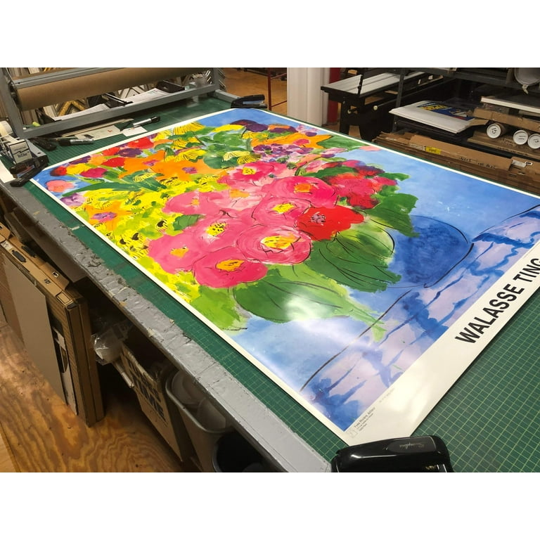 WALASSE TING The Colorful Bouquet of Flowers, 1989 - Walmart.com