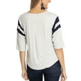 thumbnail image 2 of Women's  Ash Dayton Flyers Sabrina 3/4-Sleeve Jersey T-Shirt, 2 of 2