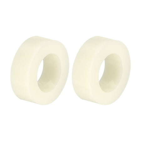 

Uxcell Round Spacer Washer 48 Pack Nylon 8.2mm ID x 14mm OD x 5mm L for M8 Screws Block Beige