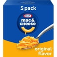 thumbnail image 2 of Kraft Original Mac N Cheese Macaroni and Cheese Dinner 5 ct - 5 Pack, 2 of 5