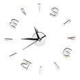 thumbnail image 2 of Nikou Adhesivo de Reloj de Pared decoración de Reloj Adhesivo de Espejo acrílico, Pared 1mm DIY Moderno hogar Oficina habitación(Astilla), 2 of 5