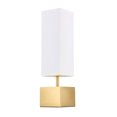 thumbnail image 2 of Elegant Decor TL3049BR Nikki 1 Light Brass Table Lamp, 2 of 4