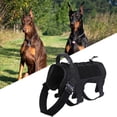 thumbnail image 3 of Arnés de servicio para perros Salvador Chaleco de arnés Negro L, 3 of 10