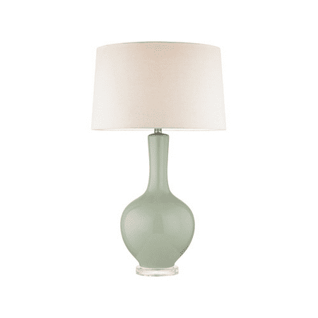 - World of Lights WLGT145672 Table Lamps Mint Green Ceramic Acrylic Metal Judith