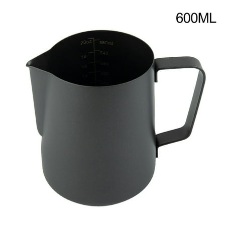 

Milk Frothing Jug Scale Latte Espresso Coffee Pitcher Stainless Steel Container
