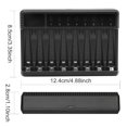 thumbnail image 4 of Cargador de Batería ANGGREK USB de ocho ranuras pantalla LCD protección inteligente, 4 of 8