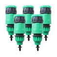 thumbnail image 1 of 5pcs Irrigation Water Tubing Adapters For Drip Tubing Capillary Hose Irrigation System Controllers ,Garden Water Hose Pipe Joint Quick Connectors, 1 of 8
