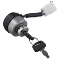 thumbnail image 3 of 4 Wire Ignition Key Switch with Keys Door Locks Fit for 2-5KW Gasoline Generators Fits Gas Generator, 3 of 8