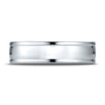 thumbnail image 3 of Benchmark� 18k Gold 6mm Comfort-fit High Polish Finish Round Edge Design Wedding Band Ring, 3 of 9