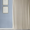 thumbnail image 3 of Half Price Drapes Au Lait Creme Extra Wide Plush Velvet Room Darkening Curtains (1 Panel), 100W X 84L, 3 of 7