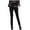 Black, variant on CAICJ98 Womens Leggings Cotton Women's Extra Long Leggings Tall Leggings Over The Heel High Waisted with Back Pockets Grey,XXL