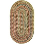 High Rock Oval Braided Stair Tread, 8" x 28"