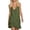 Army Green, variant on LIaqionyy Mini Dresses for Womens Cotton Linen Summer Scoop Neck Sleeveless Casual Loose Tunic Tank Sundress