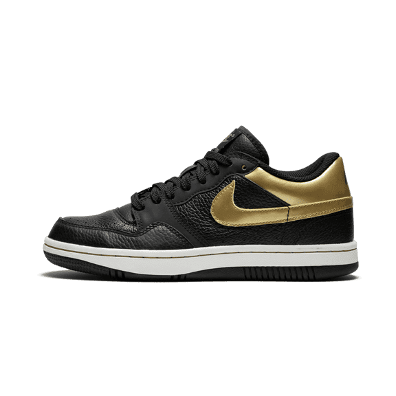 NIKE MENS Court Force Low "Black and Gold" 313561 071 313561 071 from Stadium Goods