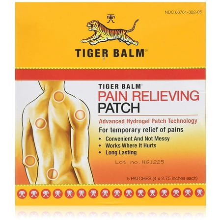 - Pain Relieving Patch Non-Staining 4x2.75 in - 5 - Patch, Disclaimer: This website is for informational purposes only. Always check the actual.., By Tiger Balm