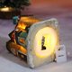 thumbnail image 3 of Casa de resina con luz LED para Navidad, decoración navideña, escena navideña de resina, casa de pueblo, ciudad para regalos de Navidad, 3 of 4