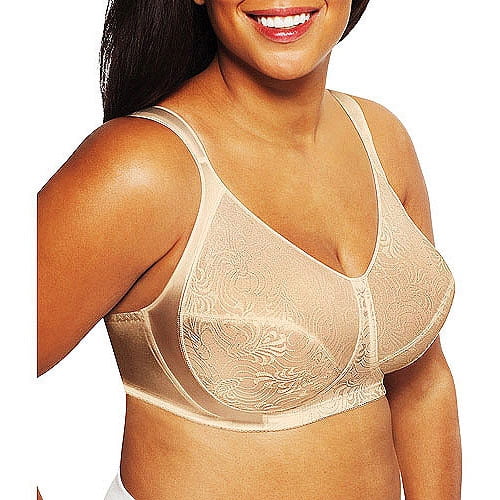 Full Figure Gel Cushion Strap Soft Cup WireFree Bra, Style 1105