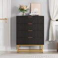 thumbnail image 4 of Commode Moderne en Tissu à 4 Tiroirs, Organisateur - Petits Tiroirs de Rangement pour Chambre, Garde-Robe et Salon,, 4 of 8