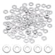 thumbnail image 1 of Uxcell 200-Pack 6# Arandelas Planas, 3/8" OD Arandelas de Acero Inoxidable 304 para Tornillos y Tuercas [Plateado], 1 of 6
