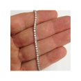 thumbnail image 2 of 3ct. Round Cut Diamond Tennis Bracelet In 14k White Gold 7", 2 of 4